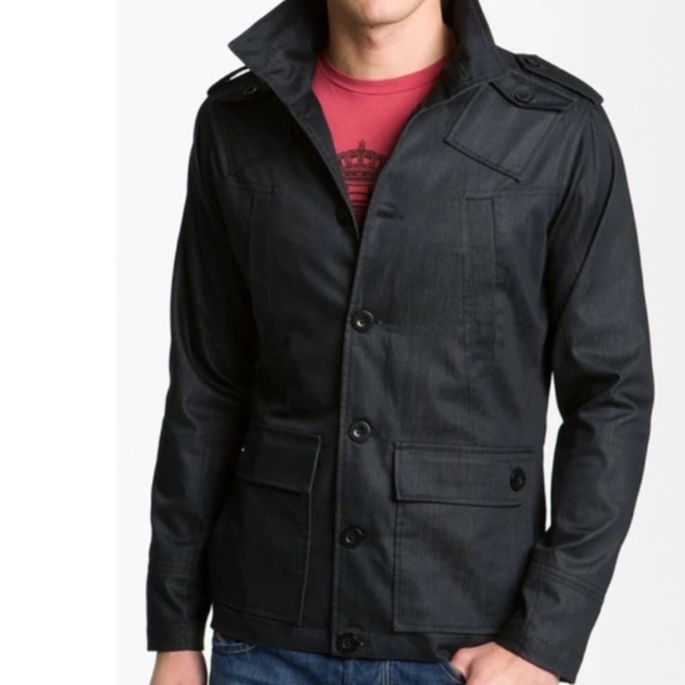 Kane & Unke Backbone Military hideaway Hood Jacket